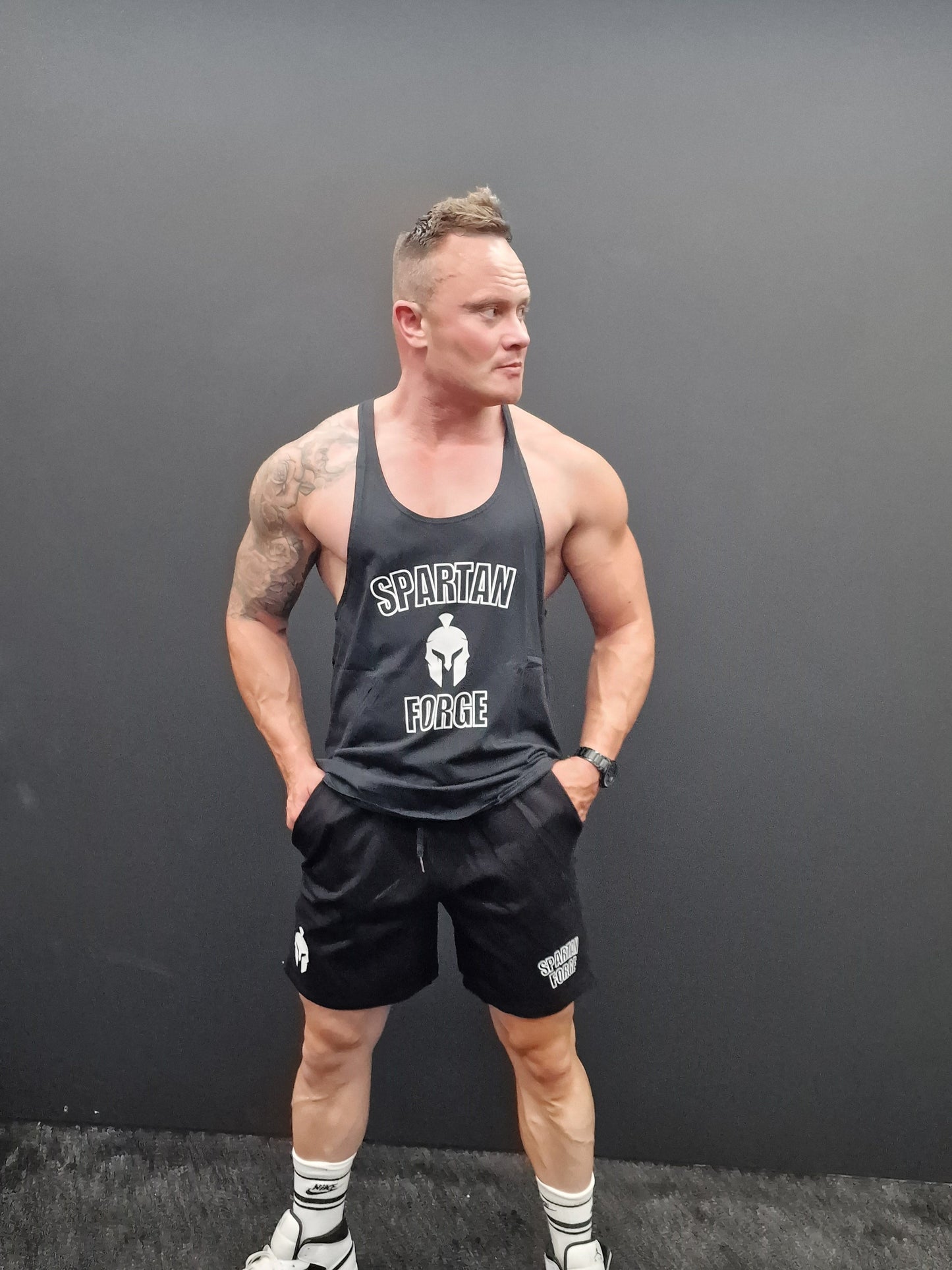 Stringer Vest Black