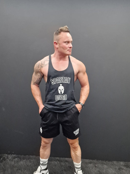 Stringer Vest Black