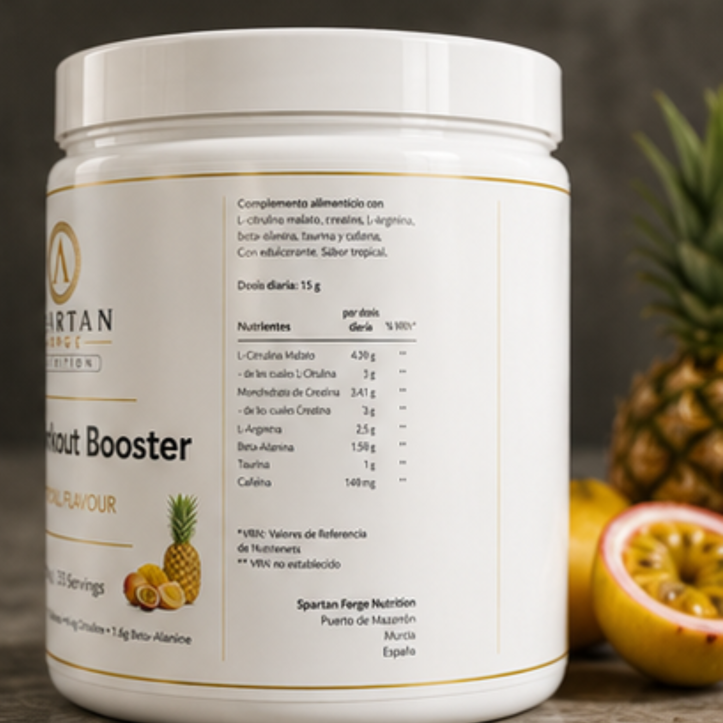 Pre-Workout Booster Tropical - 500g
