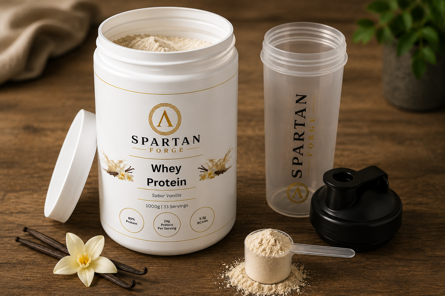 Whey Protein Vanilla - 1kg