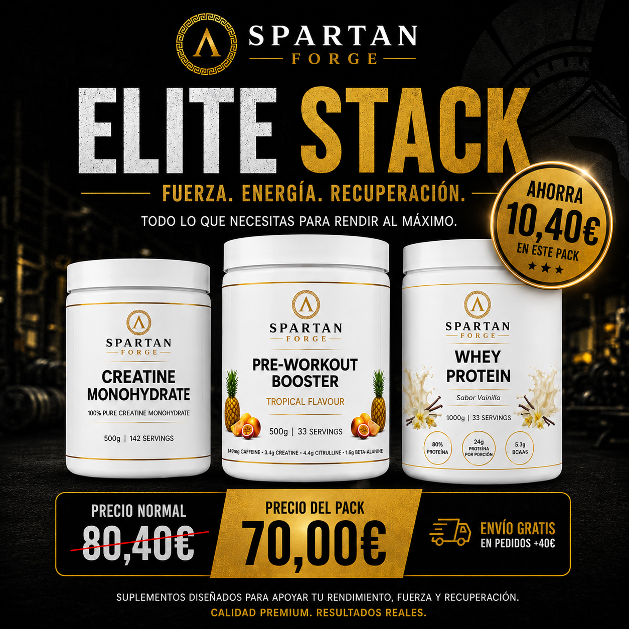 Spartan Elite Stack
