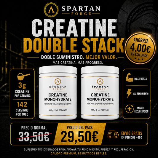 Spartan Creatine Double Stack
